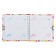 Notebook with a pen and a lock A5, a gift box, 45 sheets, in a ruler, on a crest, mix