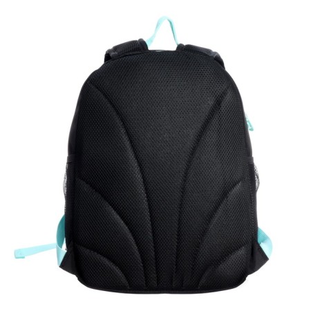 School backpack, 38 x 28 x 18 cm, Grizzly, ergonomic back, + keychain, black-5