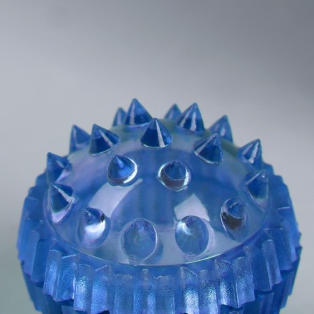 Su-jok massage, d = 3.5 cm, with 2 rings, blue color-7