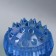 Su-jok massage, d = 3.5 cm, with 2 rings, blue color