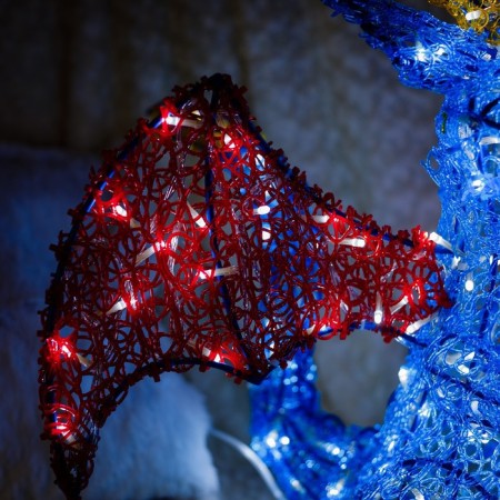 LED figure "Dragon", 85 × 70 × 90 cm, 30 watts, 220 V-6