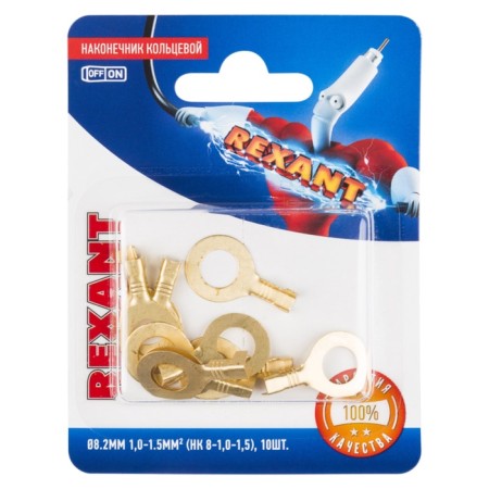 Tip of the Ring Rexant Ø8.2mm, 1.0-1.5mm², NK 8-1.0-1.5, in pack. 10 pcs.-1