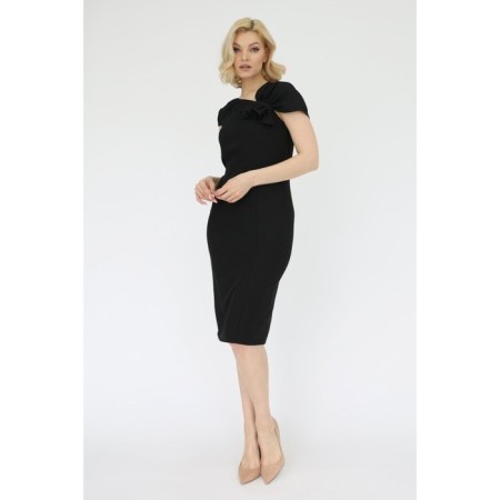 Dress- case on one shoulder, size 42-2
