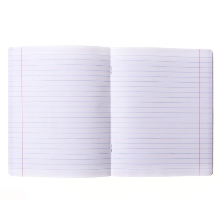 Notebook of 40 sheets, in the ruler, on the bracket "Flowers", the cover coated cardboard, mix-1