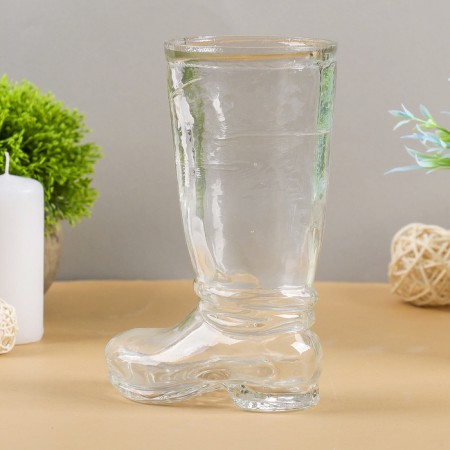 Vase "Bottfort" Transparent d = 8.5cm h = 18.5x11cm, 0.46l-1