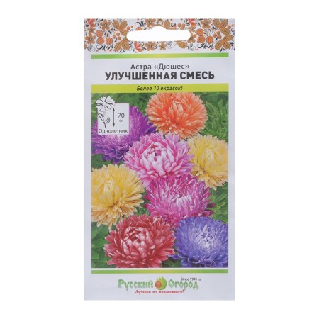 Flowers of Astra "Duches", improved, mixture, 0.3 g
