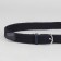Women's belt, width 2.5 cm, metal buckle, blue color