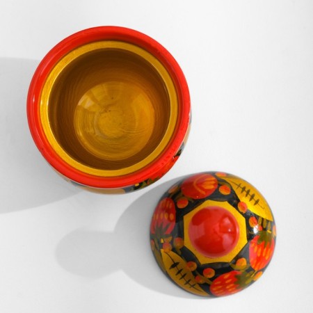 Set for spices "Treika", capacities of 30ml, Khokhloma-4
