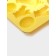 Baking uniform “Easter”, silicone, 7 cells, 18.5 × 14.5 × 2.5 cm, yellow