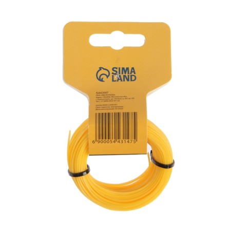 Tundra trimmer fishing line, star section, d = 1.3 mm, 15 m, nylon-1
