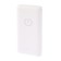 External battery of Perfeo Absolute PF_B4879, 10,000 mAh, USB/USB-C, 2.1A, built-in. cabin., White