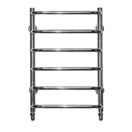 Water heated towel rail Domoterm "Stefano", P6, 6 crossbars, 400 x 600 mm, chrome