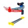 Sports crossbow, shoots with suction cups, with a laser sight, works from batteries