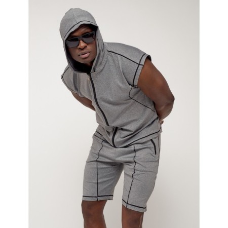 Sports suit men's, size 50-52, light-gray color-14