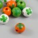 Beads for creativity tree "Clover on balls" set 10 pcs d = 1.6 cm