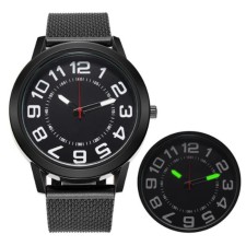 Men's wrist watch, D-5 cm, luminous