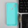 Pero cover, for Realme C21, silicone, turquoise phone
