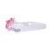 ATEMI N7601 swimming glasses, children's, silicone, pink color