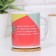 Sublimation mug “Since March 8! Spring ", with application