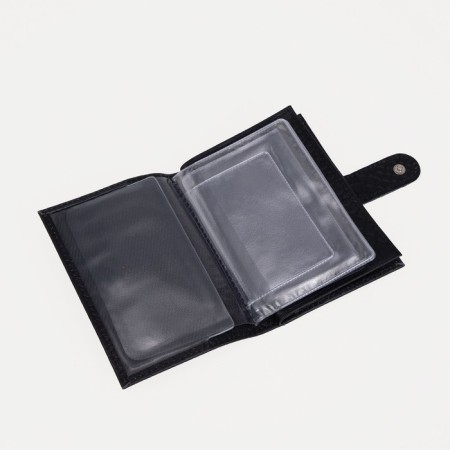 Cover for autoDocations and passports on the button, the color is black-2