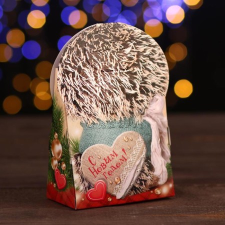 Cardboard box "Hedgehog Tim", 12 x 6.6 x 14.4 cm-1