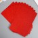 Foamiran glitter 4 Hobby 2 mm, central red, 20x30 cm