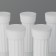 Bathroom cornice, telescopic, 70-120 cm, white color