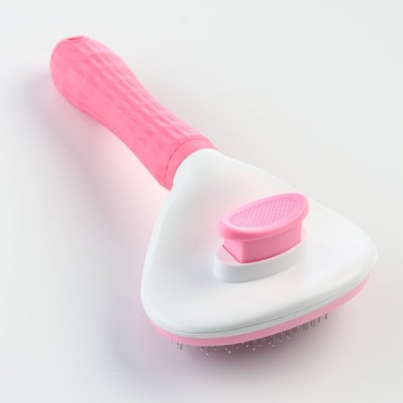 Pucrhee with self -cleaning Premium diode is round, with drops, 10 x 19 cm, pink-1