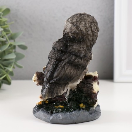 Polystone souvenir "Filin on a rocky hillock" 8x8.5x12.5 cm-2