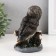 Polystone souvenir "Filin on a rocky hillock" 8x8.5x12.5 cm