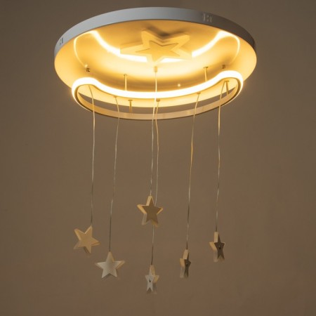 Steel chandelier LED 44W 4000k white 50x50x30 cm Bayerlux-2
