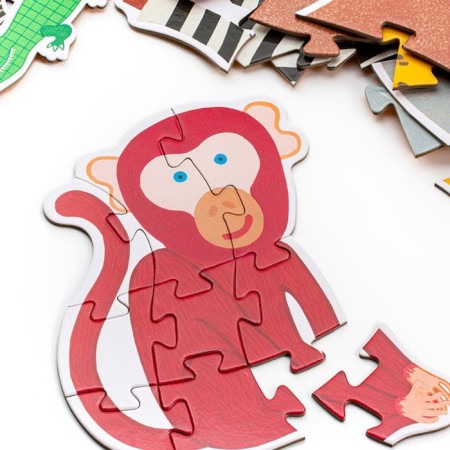 DJeco Puzzles Set "Henry and Friends", 72 elements-3