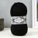 Yarn "Superlana Maxi" 75% acrylic, 25% wool 100m/100g (60 black)