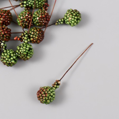 Decor for creativity "Black Black Sea" set 25 pcs brown-green 1.4x1.4x6.3 cm-2
