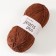 Yarn "Jeans Plus" 55% cotton, 45% acrylic 160m/100g (70 chocolate)