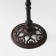 Souvenir of cast iron stand "Bird on openwork rack" 22x24x38 cm