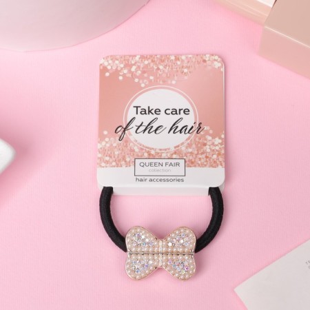 Hair gum "Branven" bow, 5 cm
