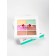 Facial concoct palette, 6 centers, waterproof