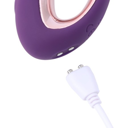 Rabbit Oka Vibrator, clitoris stimulator, G, 10 modes, 22 x 4 cm, purple-5
