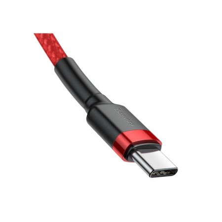 Baseus cable, type-C-type-C, 3A, 1 m, red-5