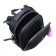 School backpack 38 x 30 x 16 cm, ergonomic back, stavia "paws in the hearts", gray