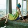 Supply for the sauna saving and I am "Rainbow" (Pareo towel + Chalma) 100%HL, 200 g/m2