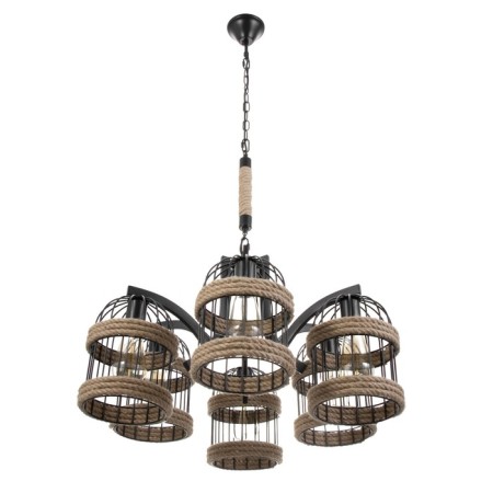 Senza chandelier 6he27 Black 74x39x20 cm-3