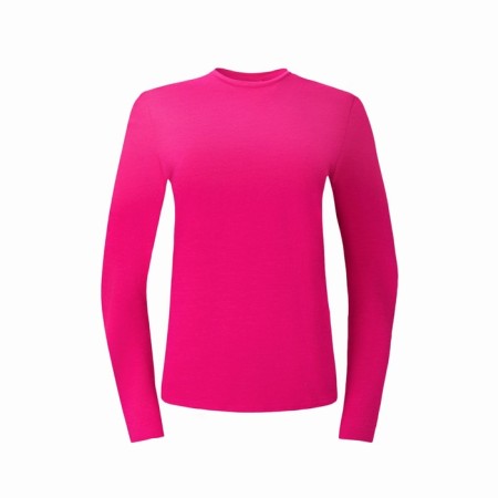 Longsliv Women's Minaku: Basic Line Fuchsia Color, Size 44-4