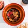 Berry salad bowl, medium, Khokhloma