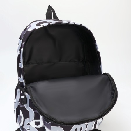 Bullet backpack, 30*13*42, lightning department, 3 n/pocket, black-3