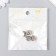 Bead for creativity Metal "Flower handbag" silver 1.2x1.1 cm