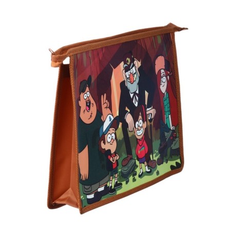 Plastic folder for A4 notebooks, on lightning, gravity farz-3
