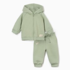 Costume: sweatshirt and pants crumb I Dino, height 74-80, green