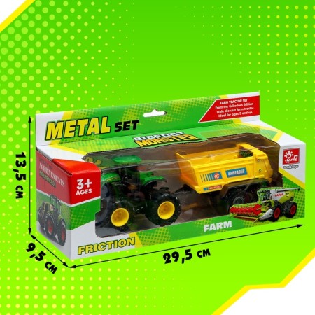 Metal tractor "Special Technics", inertia, mix-10